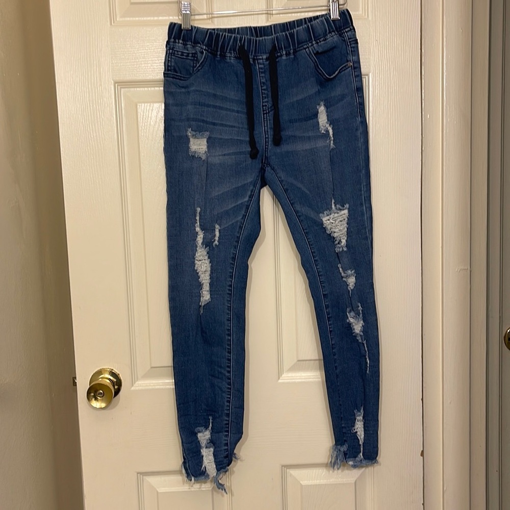Dark wash jeans